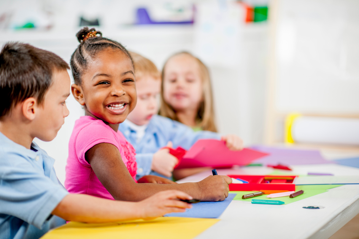 Children Playing at Daycare